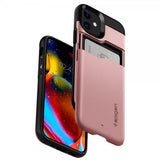 Spigen iPhone 12 Mini Cover Slim Armor CS Rosaguld