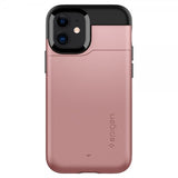 Spigen iPhone 12 Mini Cover Slim Armor CS Rosaguld
