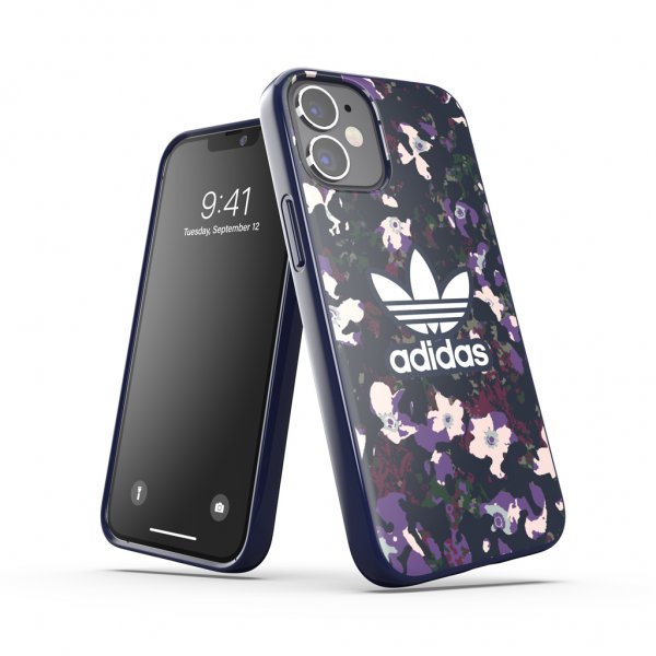 Adidas iPhone 12 Mini Cover Snap Case Graphic AOP Collegiate Navy/Active Purple