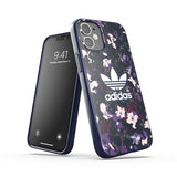 Adidas iPhone 12 Mini Cover Snap Case Graphic AOP Collegiate Navy/Active Purple