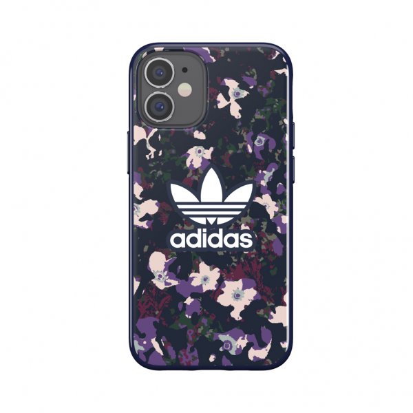 Adidas iPhone 12 Mini Cover Snap Case Graphic AOP Collegiate Navy/Active Purple