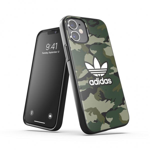 Adidas iPhone 12 Mini Cover Snap Case Graphic AOP Night Cargo