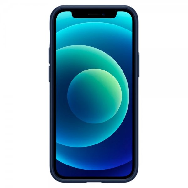 Spigen iPhone 12 Mini Cover Thin Fit Navy Blue