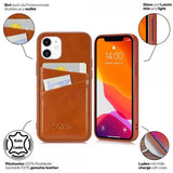 KAVAJ iPhone 12 Mini Cover Tokyo Brun