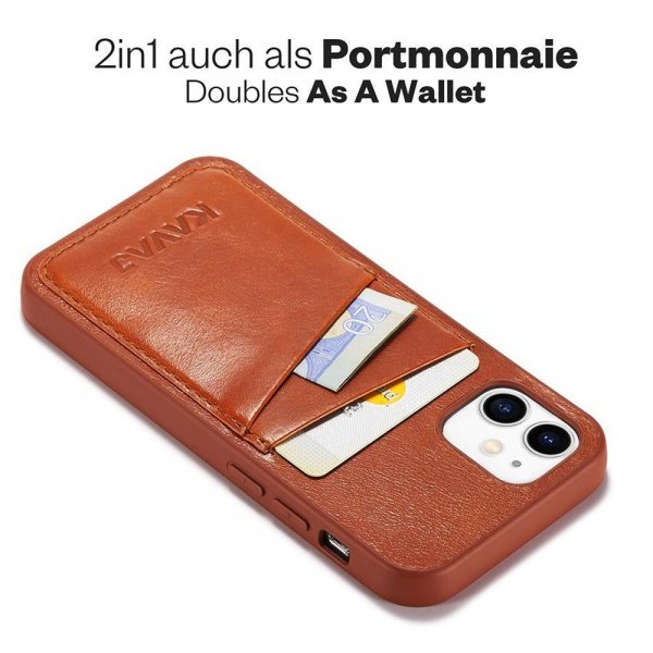 KAVAJ iPhone 12 Mini Cover Tokyo Brun