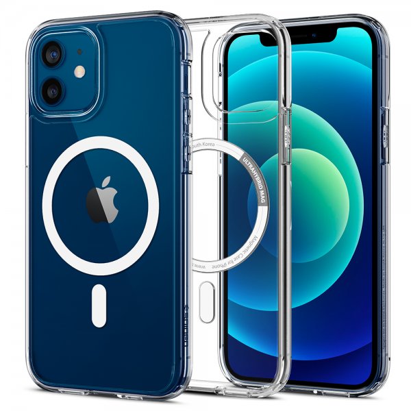 Spigen iPhone 12 Mini Cover Ultra Hybrid Mag Hvid