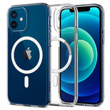 Spigen iPhone 12 Mini Cover Ultra Hybrid Mag Hvid