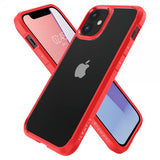 Spigen iPhone 12 Mini Cover Ultra Hybrid Rød