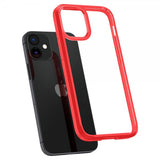 Spigen iPhone 12 Mini Cover Ultra Hybrid Rød