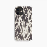 agood company iPhone 12 Mini Cover Plantebaseret Graffiti Heart Black White