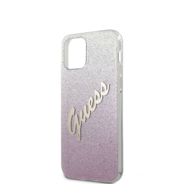Guess iPhone 12 Mini Cover Vintage Gradient Rosa