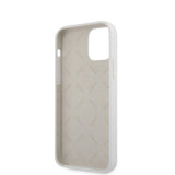 Guess iPhone 12 Mini Skal Vintage Silicone Cream