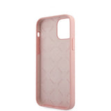 Guess iPhone 12 Mini Cover Vintage Silikone Rosa