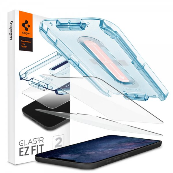 Spigen iPhone 12 Mini Skærmbeskyttelse GLAS.tR EZ Fit 2-pak