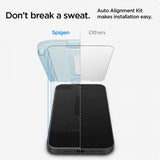 Spigen iPhone 12 Mini Skærmbeskyttelse GLAS.tR EZ Fit 2-pak