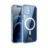 Rvelon iPhone 12 Mini Cover TPU MagSafe Transparent