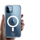 Rvelon iPhone 12 Mini Cover TPU MagSafe Transparent
