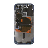iPhone 12 Pro Bagside med Komplet Ramme OEM - Blå