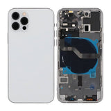 iPhone 12 Pro Bagside med Komplet Ramme OEM - Hvid