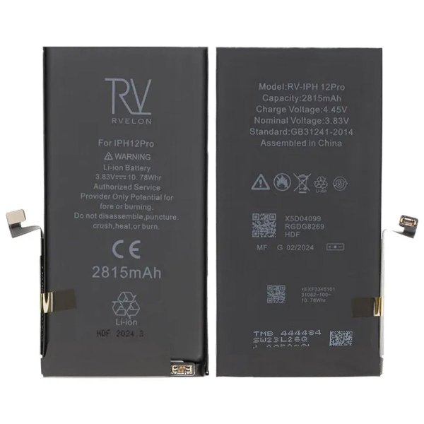 iPhone 12 Pro Batteri 2815mAh