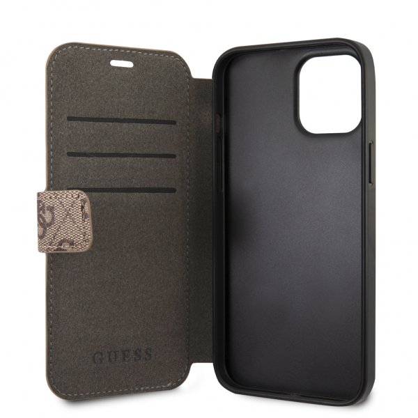 Guess iPhone 12 Pro Max Cover 4G Brun