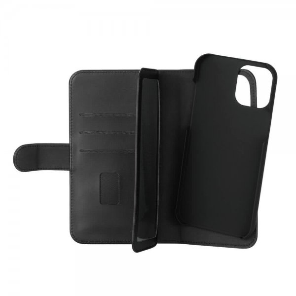 Gear iPhone 12 Pro Max Etui 7 Kortpladser Aftageligt Cover Sort