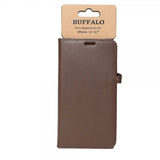 Buffalo iPhone 12 Pro Max Cover Buffalo Aftageligt Cover Brun