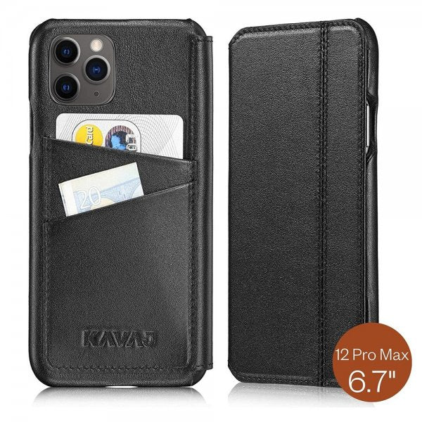 KAVAJ iPhone 12 Pro Max Cover Dallas Sort