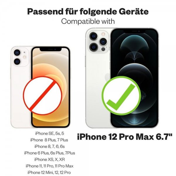 KAVAJ iPhone 12 Pro Max Cover Dallas Sort