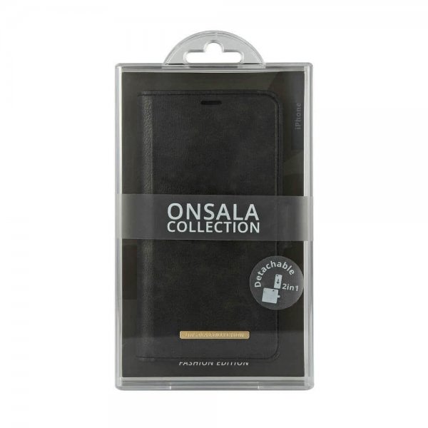 Onsala iPhone 12 Pro Max Cover Fashion Edition Aftageligt Cover Midnight Black