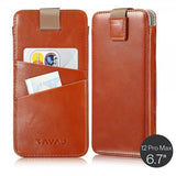 Jakke iPhone 12 Pro Max Cover Miami Brun