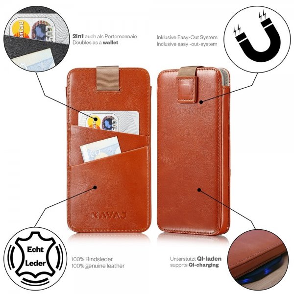 Jakke iPhone 12 Pro Max Cover Miami Brun