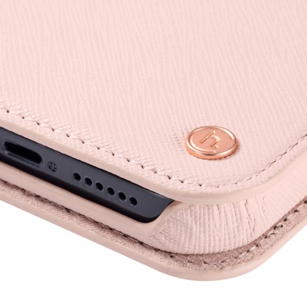 holdit iPhone 12 Pro Max Etui Stockholm Aftageligt Cover Rosa