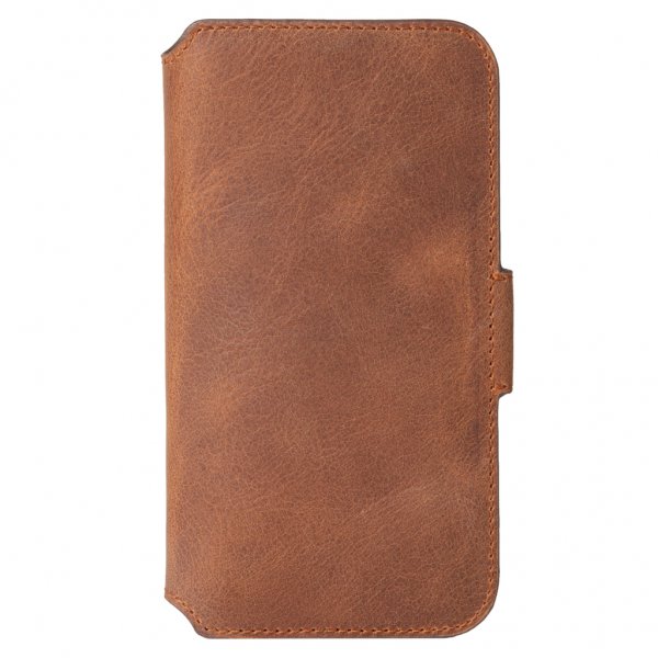 Krusell iPhone 12 Pro Max Cover Sunne PhoneWallet Vintage Cognac