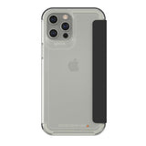Gear4 iPhone 12 Pro Max Etui Wembley Flip Klar Sort