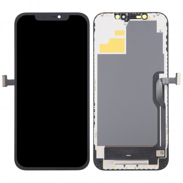 iPhone 12 Pro Max hard OLED Display Høj Kvalitet Sort (DD-mærke)