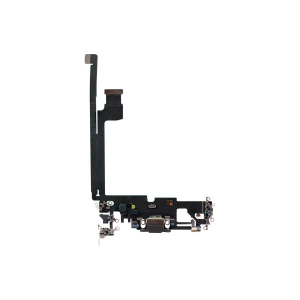 iPhone 12 Pro Max Ladekontakt Flexkabel - Sort