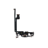 iPhone 12 Pro Max Ladekontakt Flexkabel - Sort