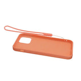 iPhone 12 Pro Max Silikone Cover med Ringholder Orange