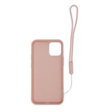iPhone 12 Pro Max Silikone Cover med Ringholder Rosa