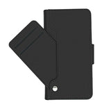 Rvelon iPhone 12 Pro Max Cover Udklappeligt Kortrum Sort
