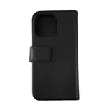 Rvelon iPhone 12 Pro Max Cover Ægte Læder Sort