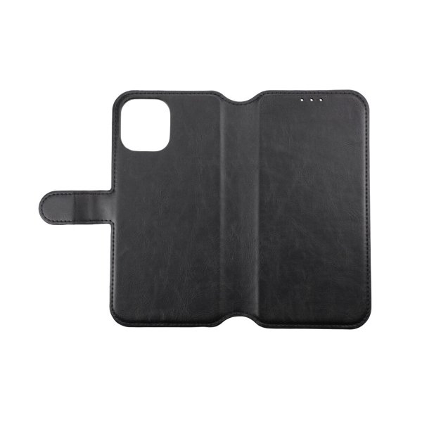 Rvelon iPhone 12 Pro Max Cover Magnetisk Aftageligt Etui Sort