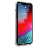 Guess iPhone 12 Pro Max Cover Denim Triangle Lyseblå