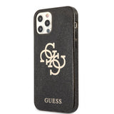 Guess iPhone 12 Pro Max Cover Full Glitter Sort