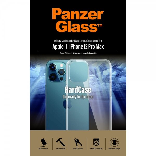 PanzerGlass iPhone 12 Pro Max Cover HardCase Transparent