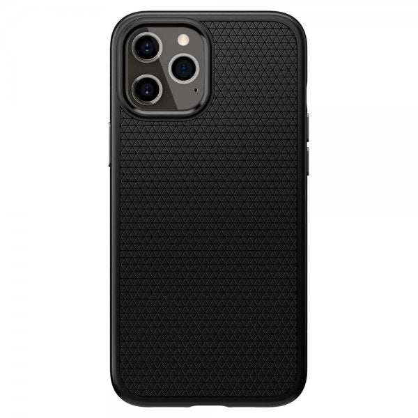 Spigen iPhone 12 Pro Max Cover Liquid Air Mat Sort