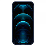 Spigen iPhone 12 Pro Max Cover Liquid Air Navy Blue