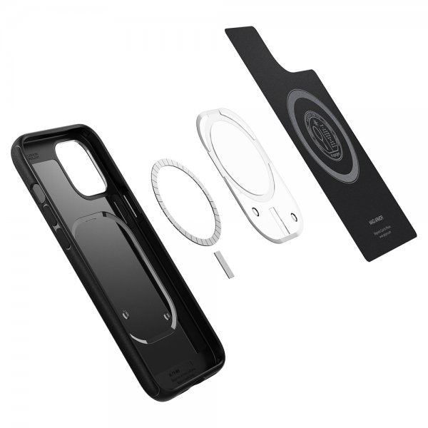Spigen iPhone 12 Pro Max Cover Mag Armor Mat Sort