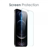 Northjo iPhone 12 Pro Max Cover med Skærmbeskyttelse og Kamerabeskyttelse 3-i-1